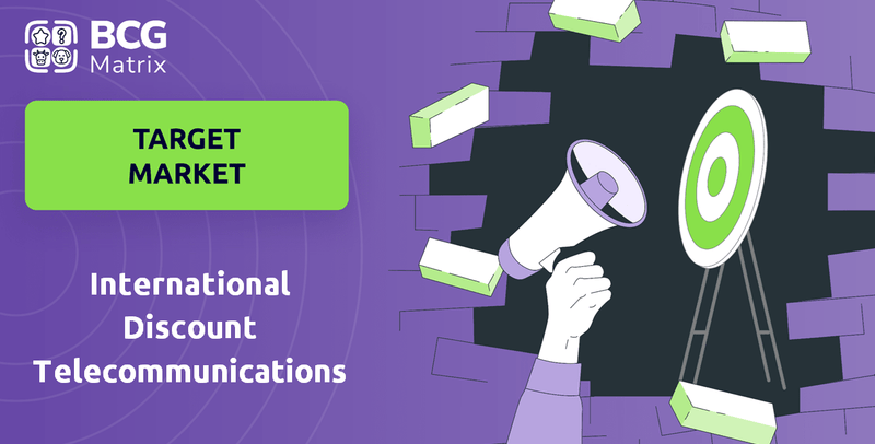 What is Customer Demographics and Target Market of International Discount Telecommunications Company?