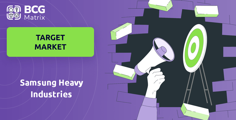 What is Customer Demographics and Target Market of Samsung Heavy Industries Company?