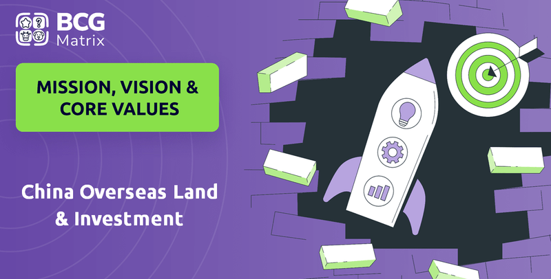 What are Mission Vision & Core Values of China Overseas Land & Investment Company?
