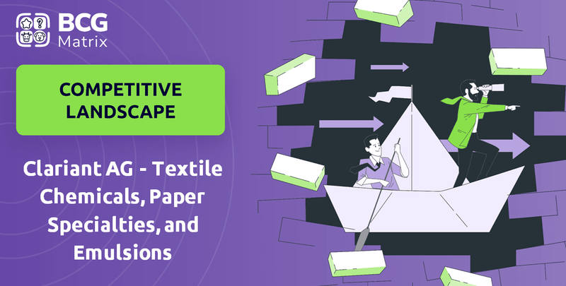 What is Competitive Landscape of Clariant AG - Textile Chemicals, Paper Specialties, and Emulsions Businesses Company?