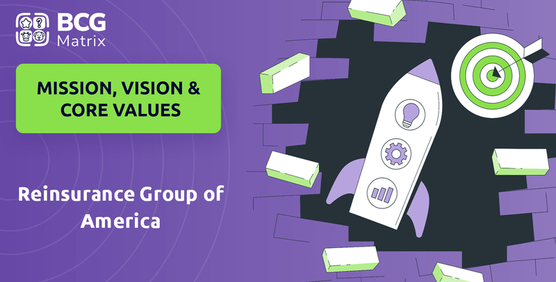 What are Mission Vision & Core Values of Reinsurance Group of America Company?