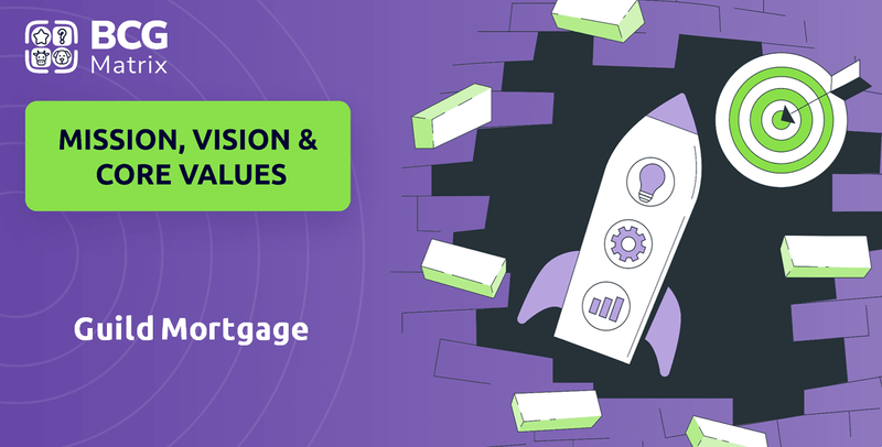 What are Mission Vision & Core Values of Guild Mortgage Company?
