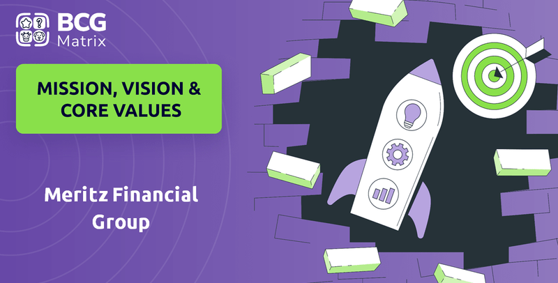 What are Mission Vision & Core Values of Meritz Financial Group Company?