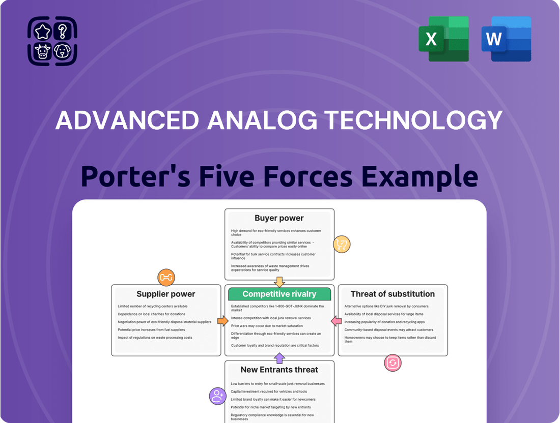 Advanced Analog Technology Porter's Five Forces Analysis