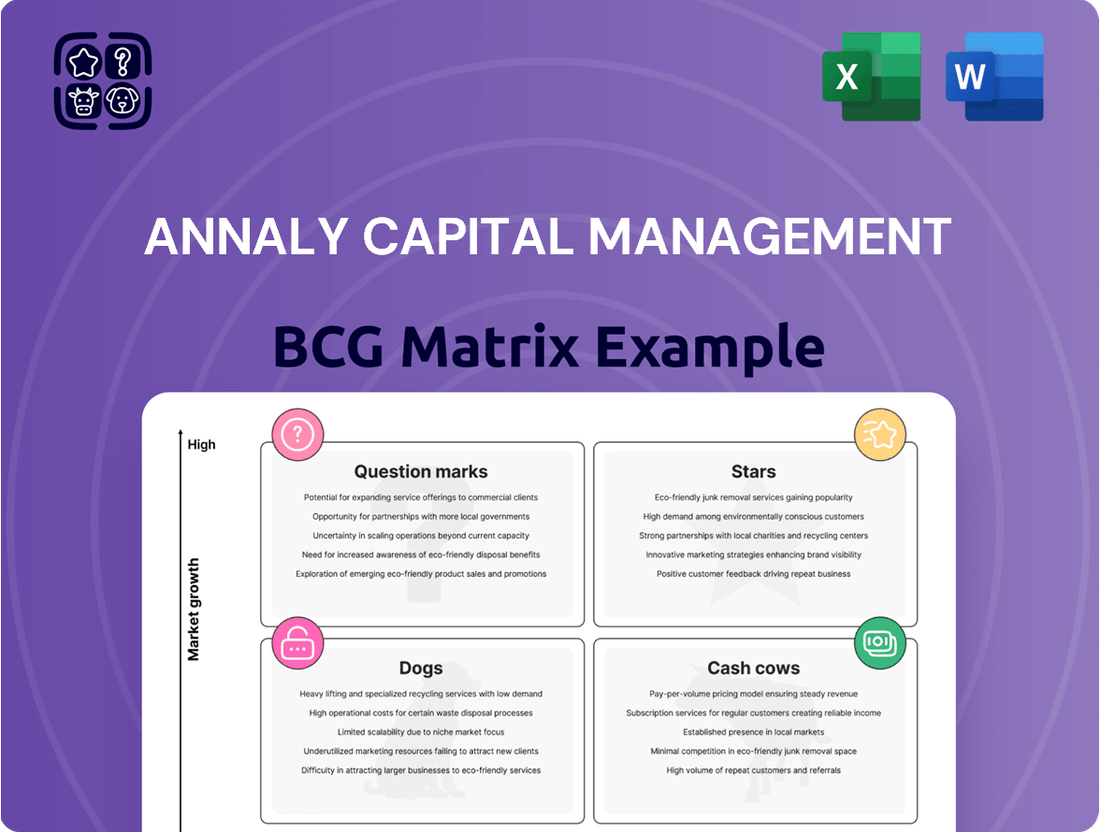 Annaly Capital Management Boston Consulting Group Matrix