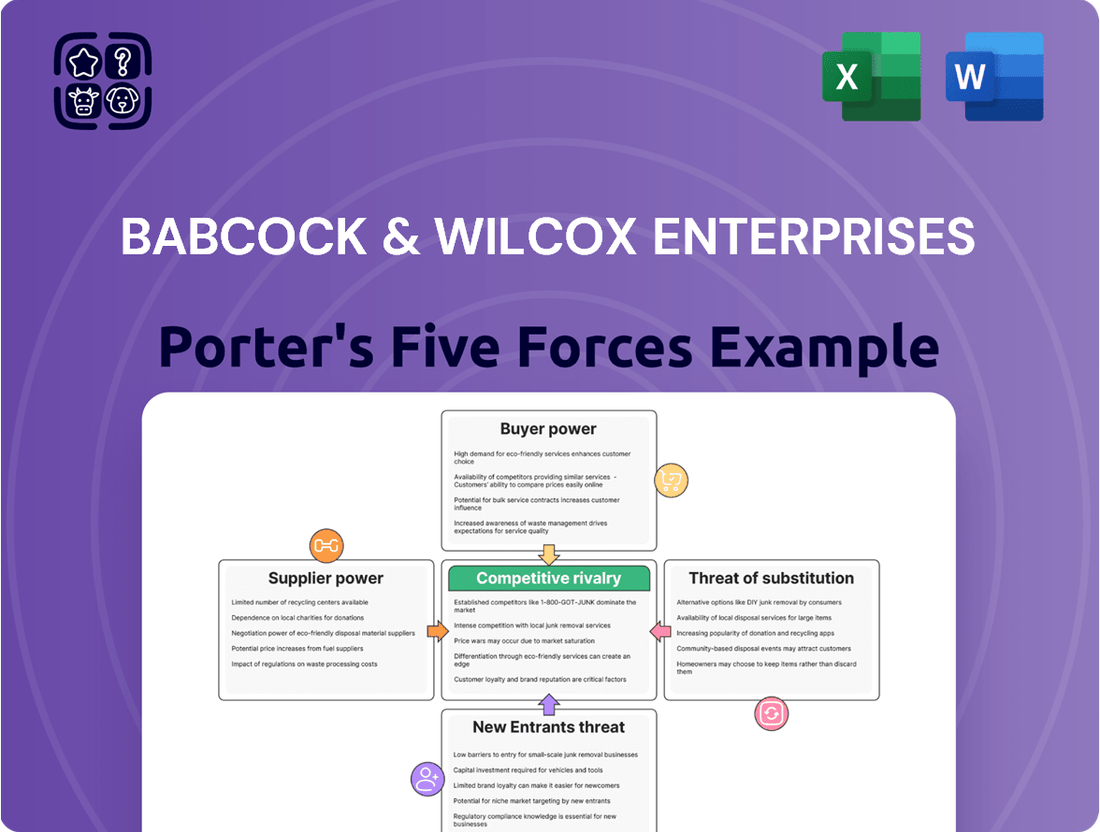 Babcock & Wilcox Enterprises Porter's Five Forces Analysis