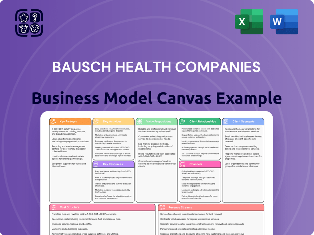 Bausch Health Companies Business Model Canvas