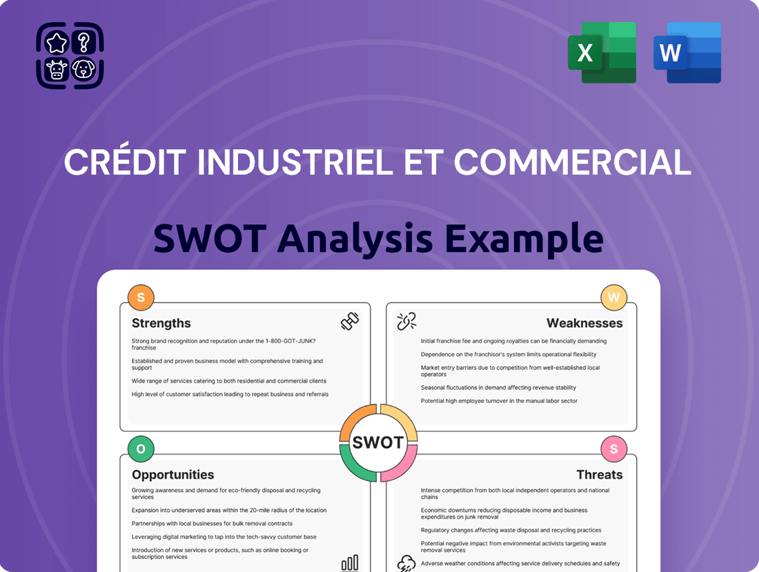 Crédit Industriel et Commercial SWOT Analysis