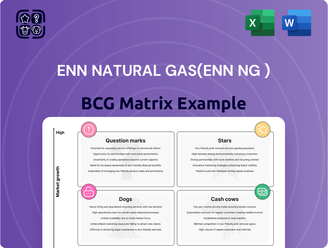 ENN Natural Gas(ENN NG ) Boston Consulting Group Matrix