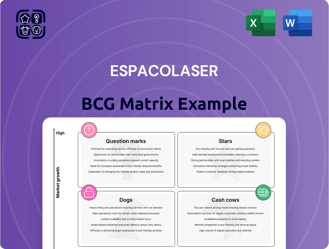 Espacolaser Boston Consulting Group Matrix