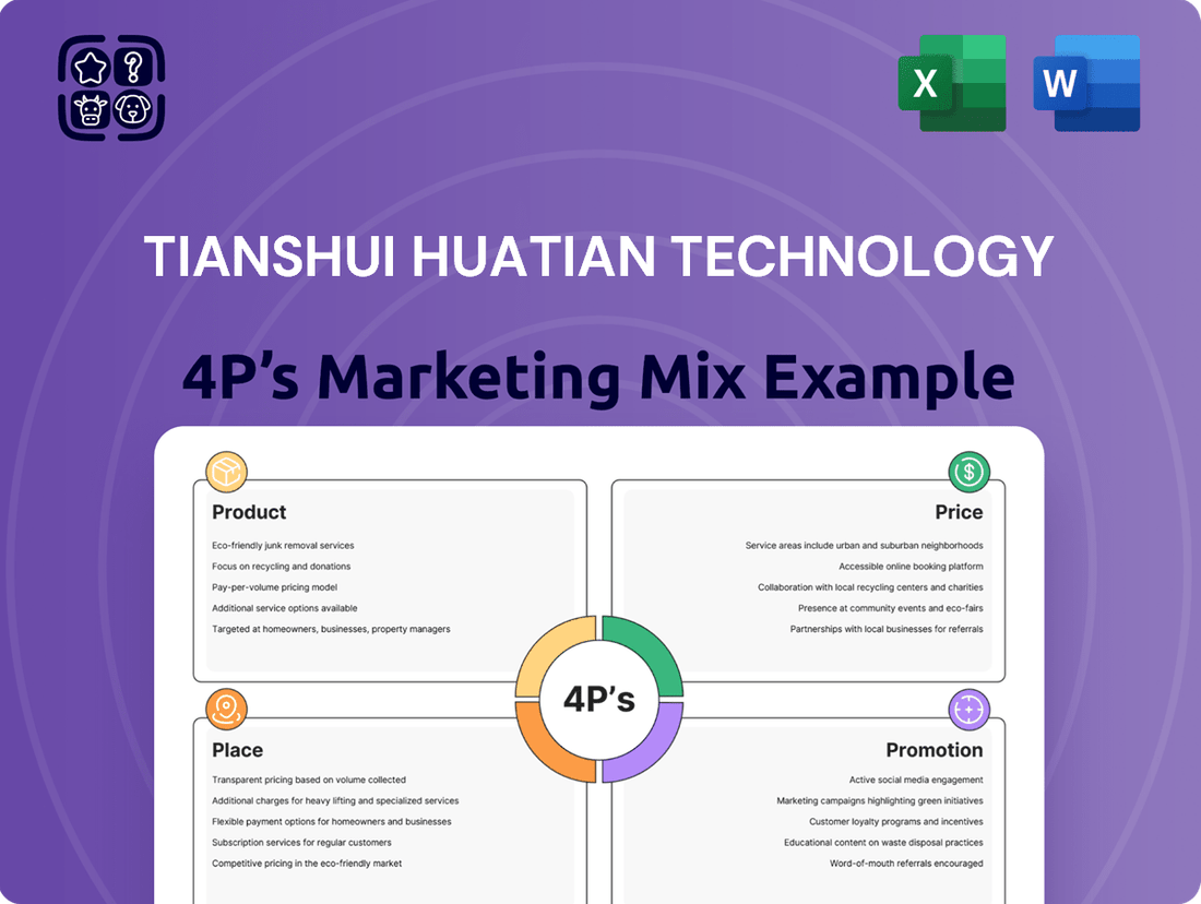 Tianshui Huatian Technology Marketing Mix