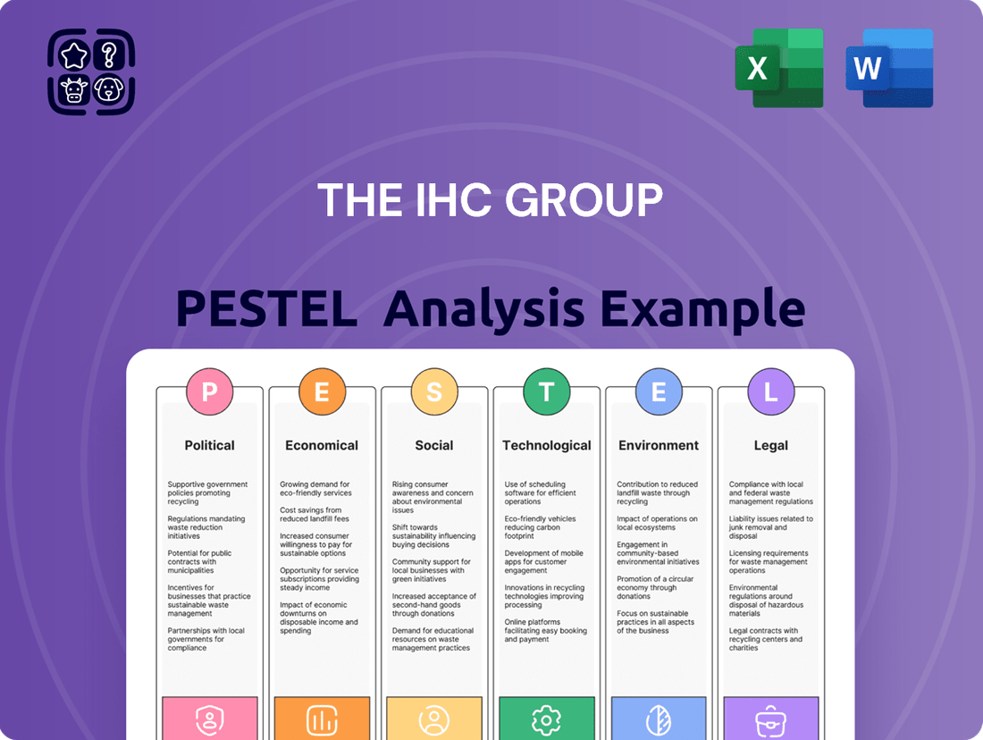 The IHC Group PESTLE Analysis