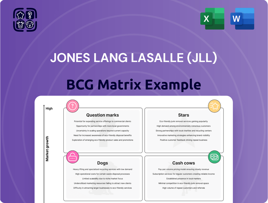 Jones Lang LaSalle (JLL) Boston Consulting Group Matrix