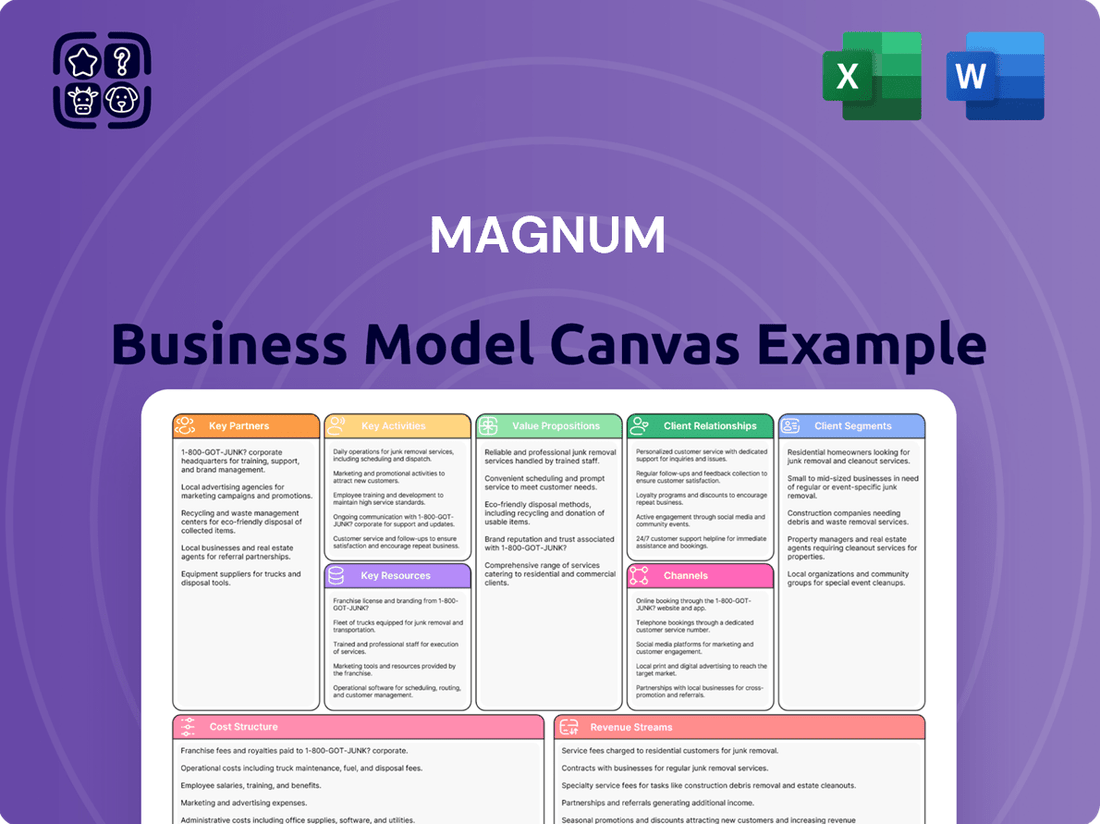 Magnum Business Model Canvas
