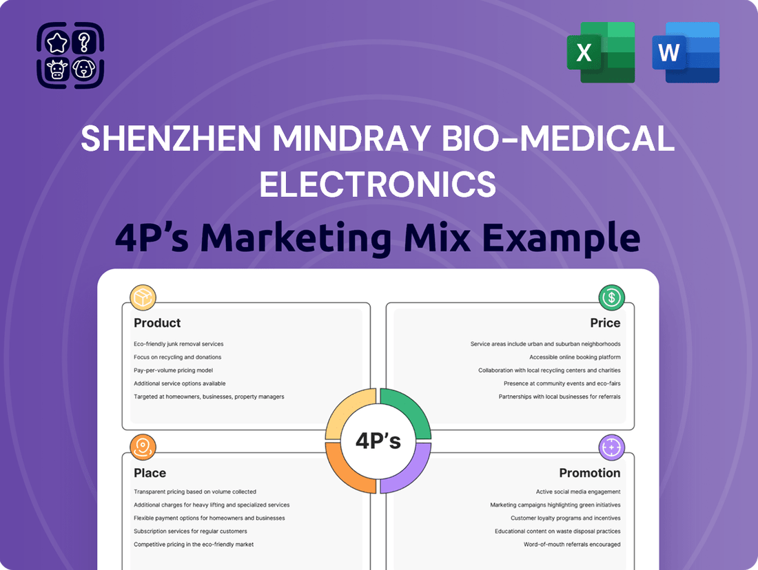 Shenzhen Mindray Bio-Medical Electronics Marketing Mix