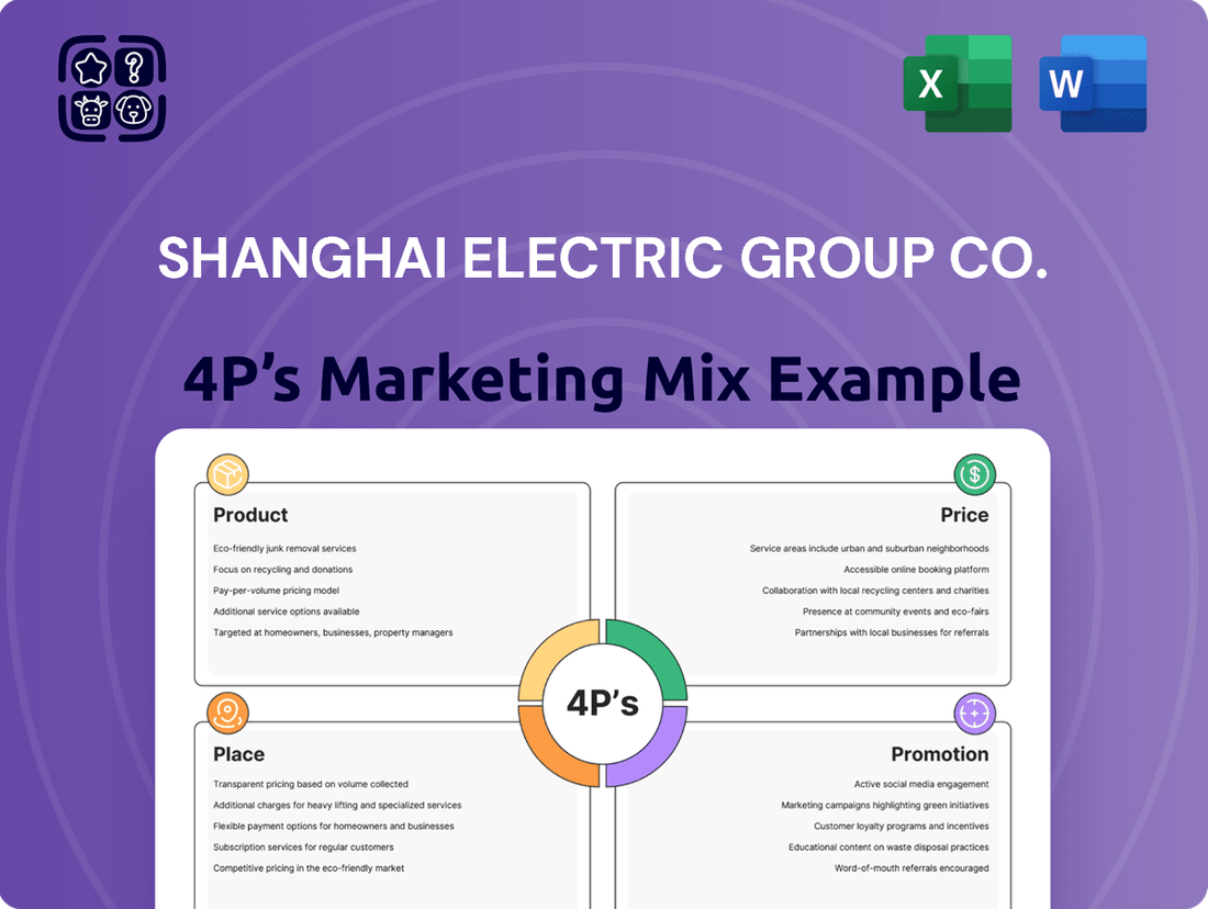 Shanghai Electric Group Co. Marketing Mix