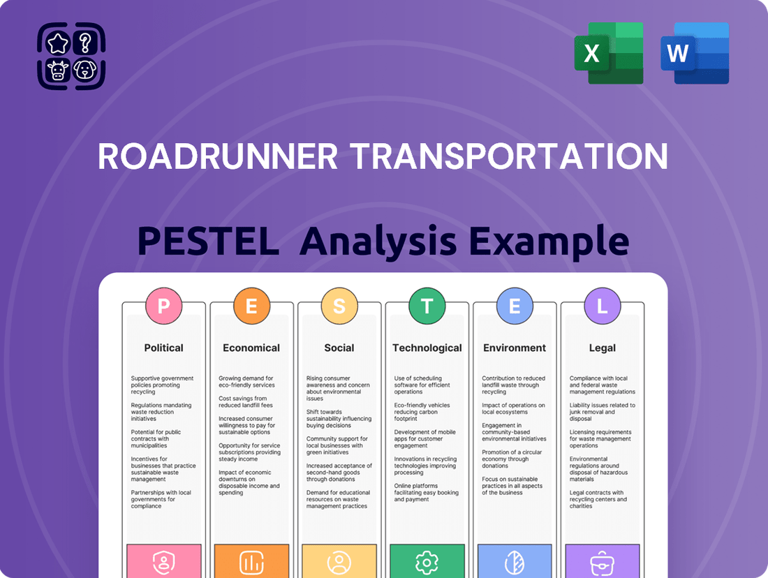 Roadrunner Transportation PESTLE Analysis