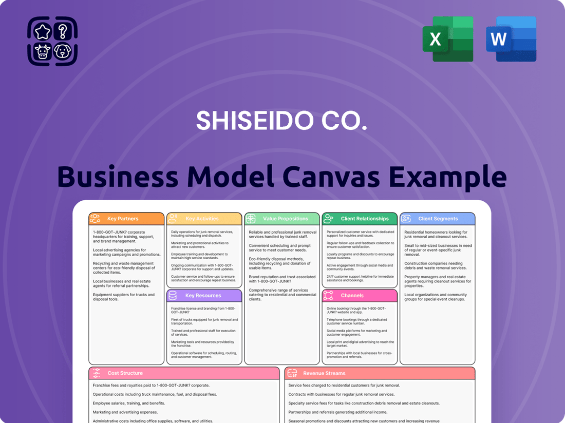 Shiseido Co. Business Model Canvas