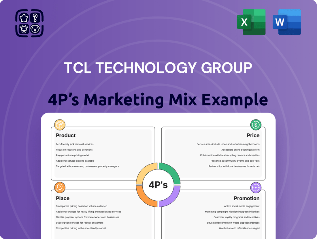 TCL Technology Group Marketing Mix