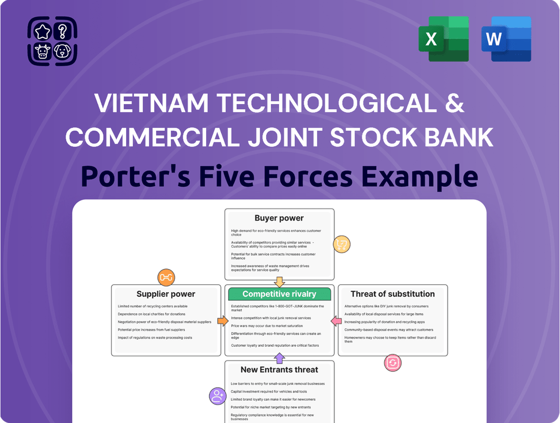 Vietnam Technological & Commercial Joint Stock Bank Porter's Five Forces Analysis