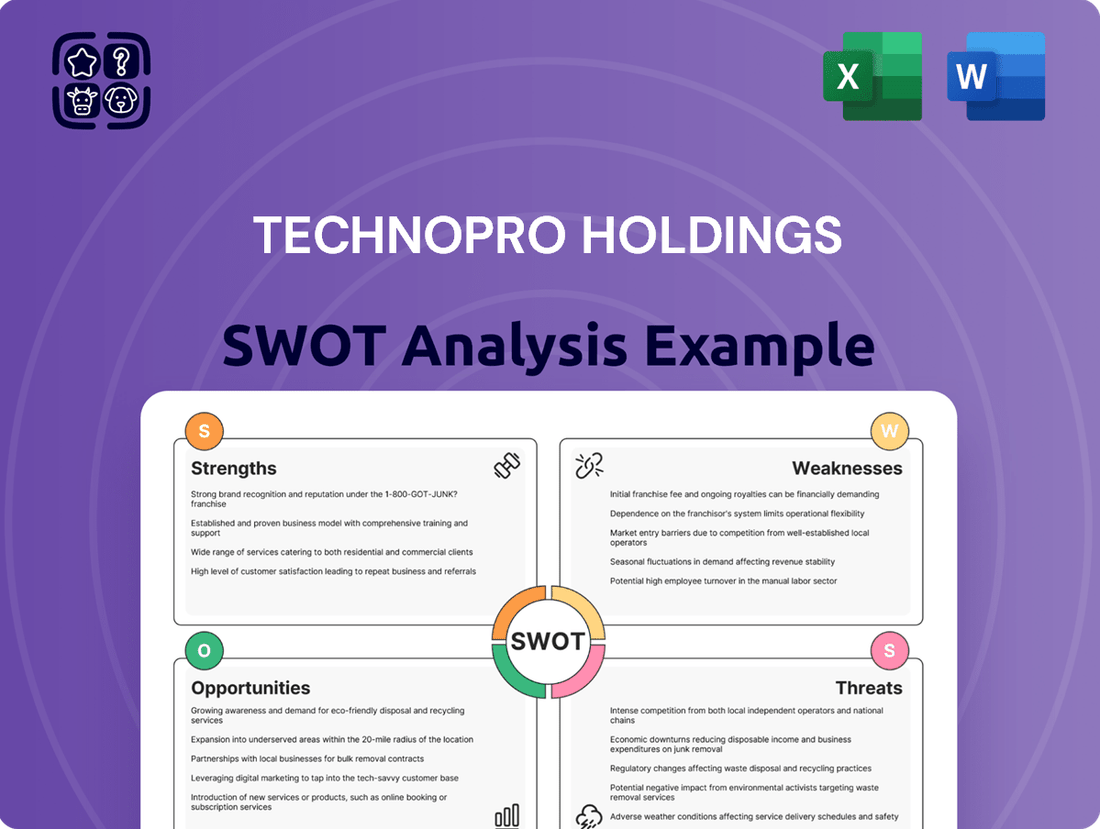 TechnoPro Holdings SWOT Analysis