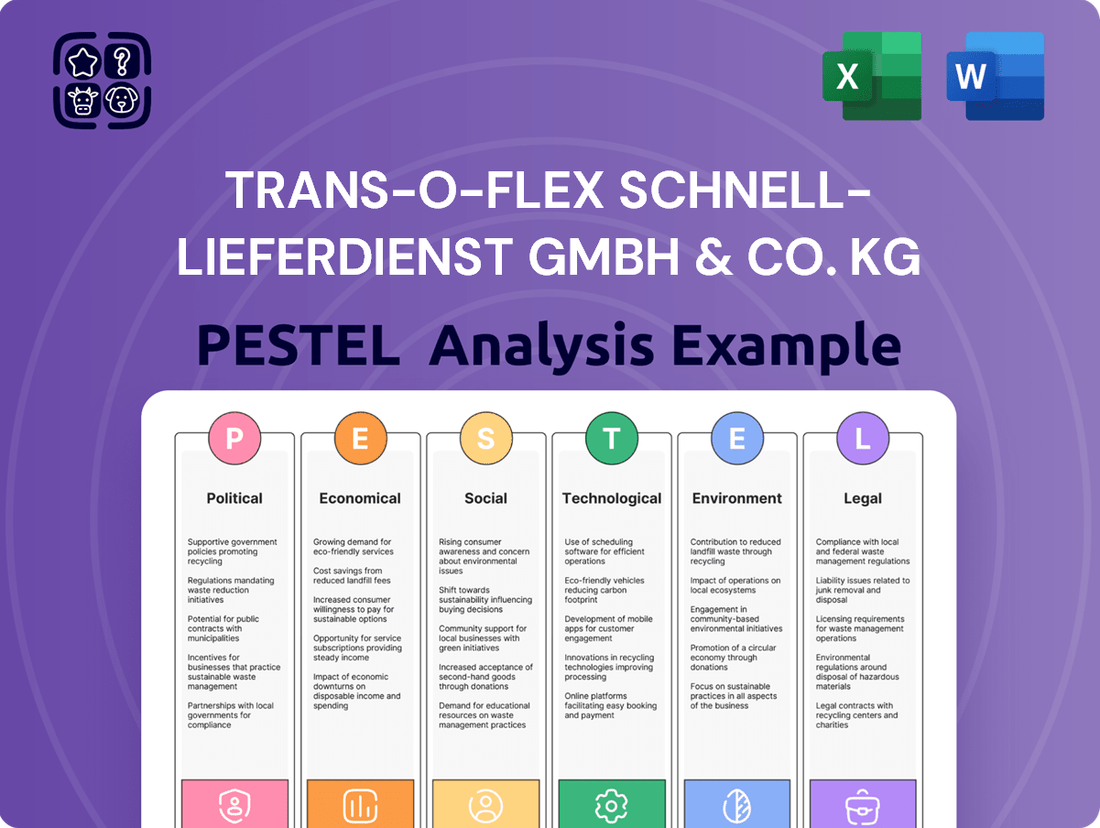 trans-o-flex Schnell-Lieferdienst GmbH & Co. KG PESTLE Analysis